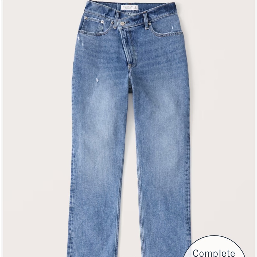 Abercrombie curve love 90s high rise jeans 32 long